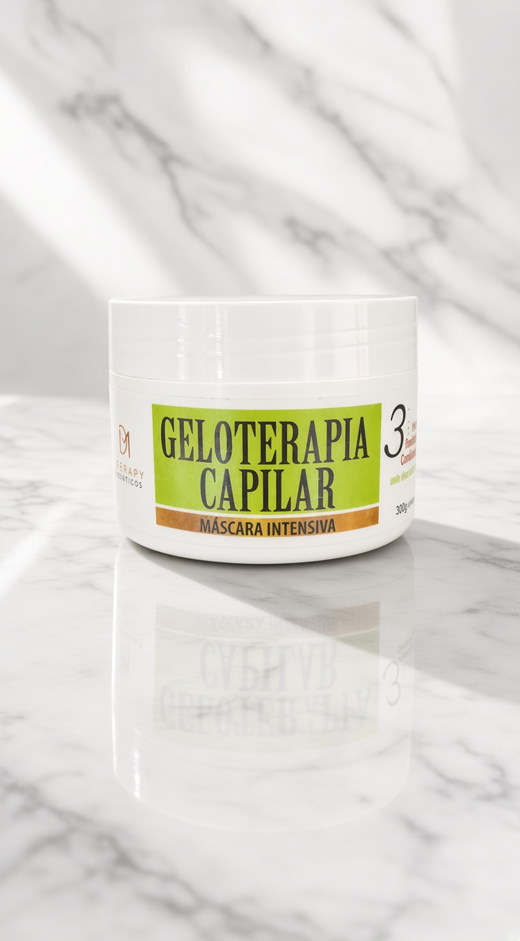 Geloterapia Capilar Máscara Intensiva 3 em 1