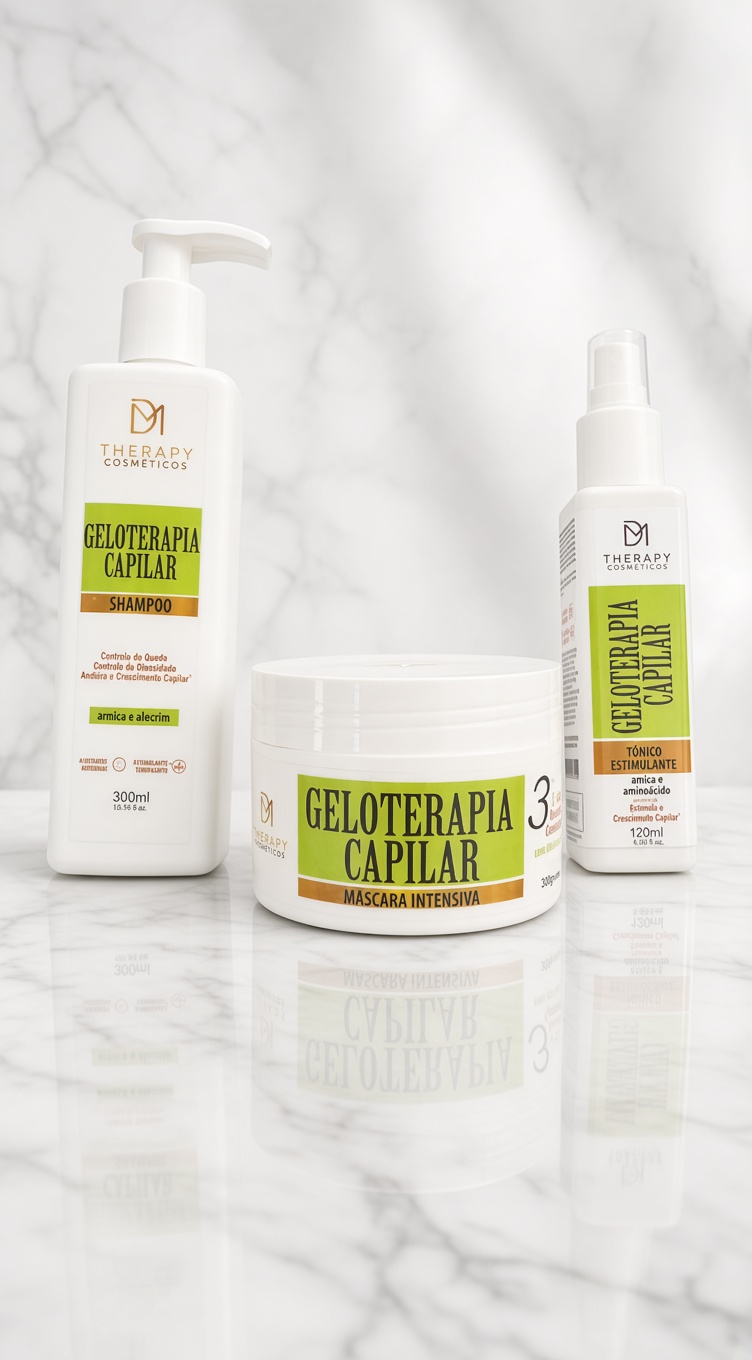 Kit Geloterapia Capilar Completo